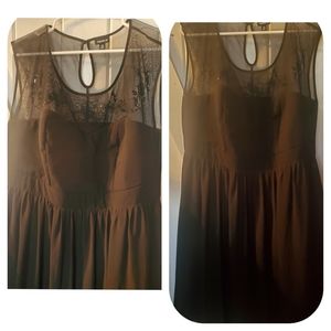 Torrid skater dress, size 16, black